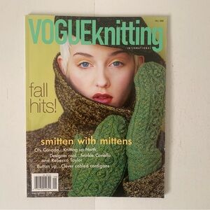 VOGUE Knitting International Knit Patterns Magazine Fall 2008 Mittens Cardigans